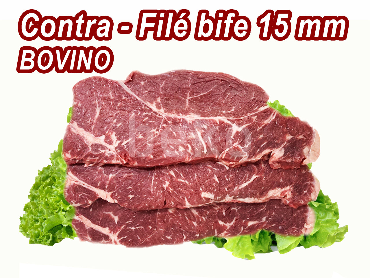 ★ ENTRAR EM CONTATO ★ Carne Contra Filé Bife Médio de 15mm ¥2.790/kg (IMPOSTO INCLUSO)