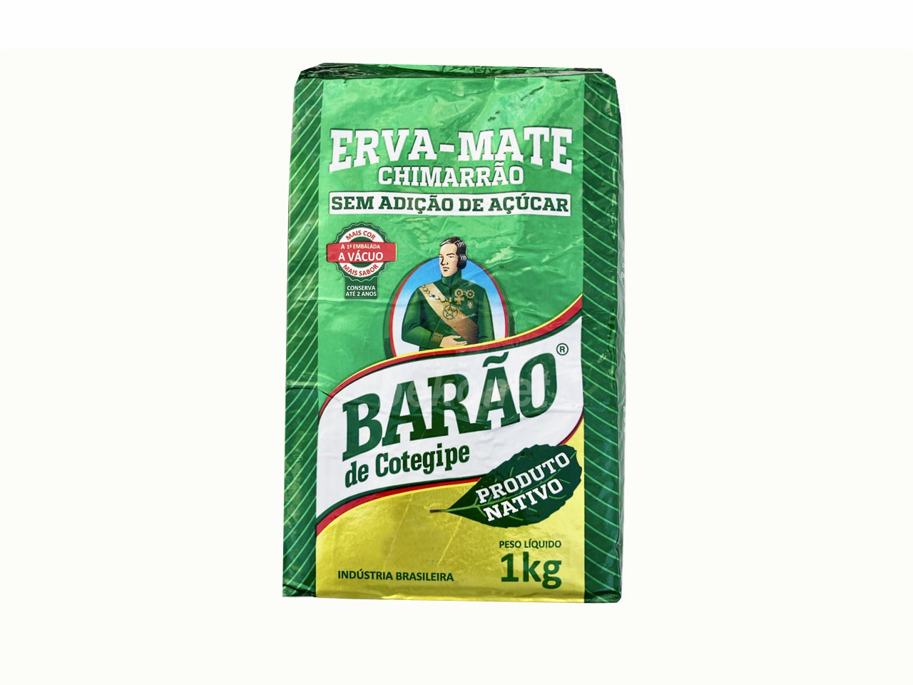 ★ EM FALTA ★ Erva Mate Chimarrão BARÃO DE COTEGIPE 1kg