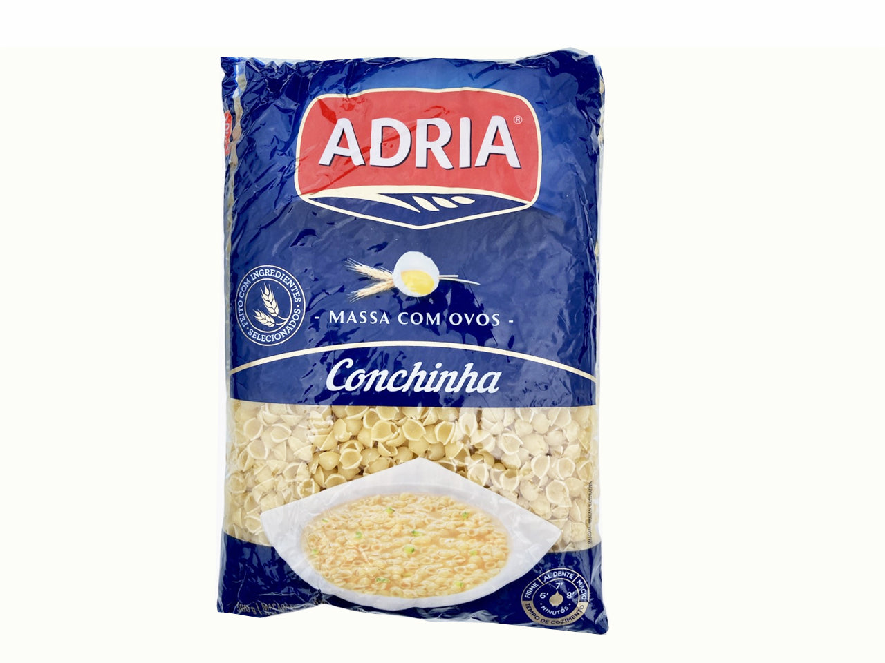 ★ EM FALTA ★ Macarrão de Conchinha ADRIA 500g