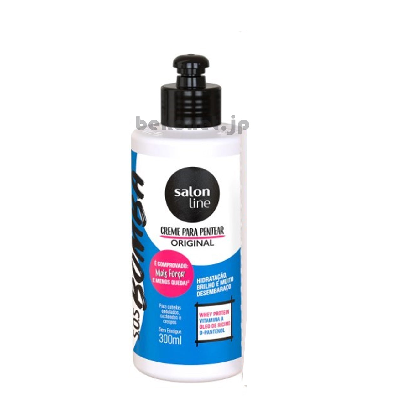 ★ ENTRAR EM CONTATO ★ S.O.S Bomba Creme para pentear SALON LINE 300ml