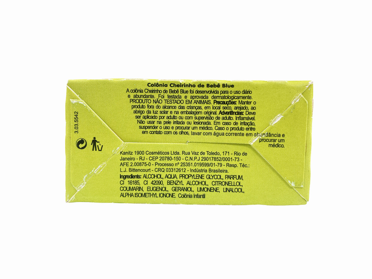 Colônia Blue CHEIRINHO DE BEBÊ 210ml