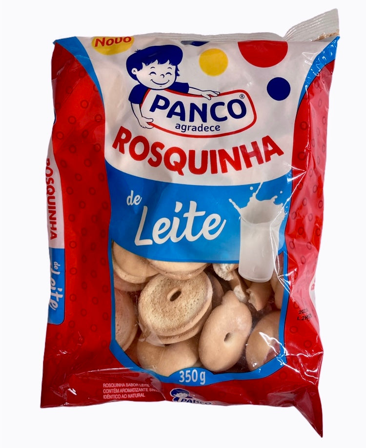 ★ EM FALTA ★ Rosquinha de Leite PANCO 350g