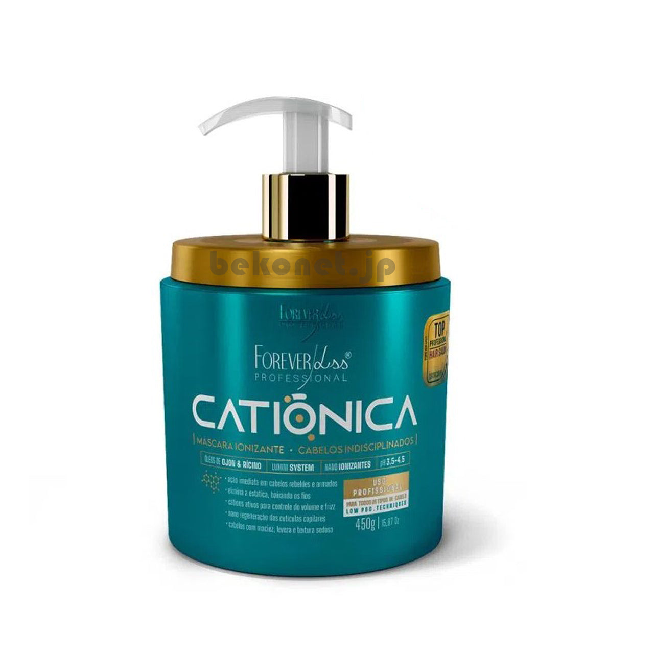 ★ EM FALTA ★ Máscara de Tratamento Cationica FOREVER LISS 450g