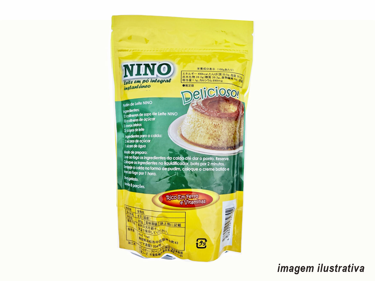 ★ EM FALTA ★ Leite em Pó NINO 300g