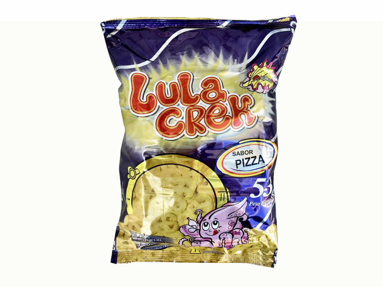 ★ EM FALTA ★ Salgadinho Lula Crek Sabor Pizza 53g