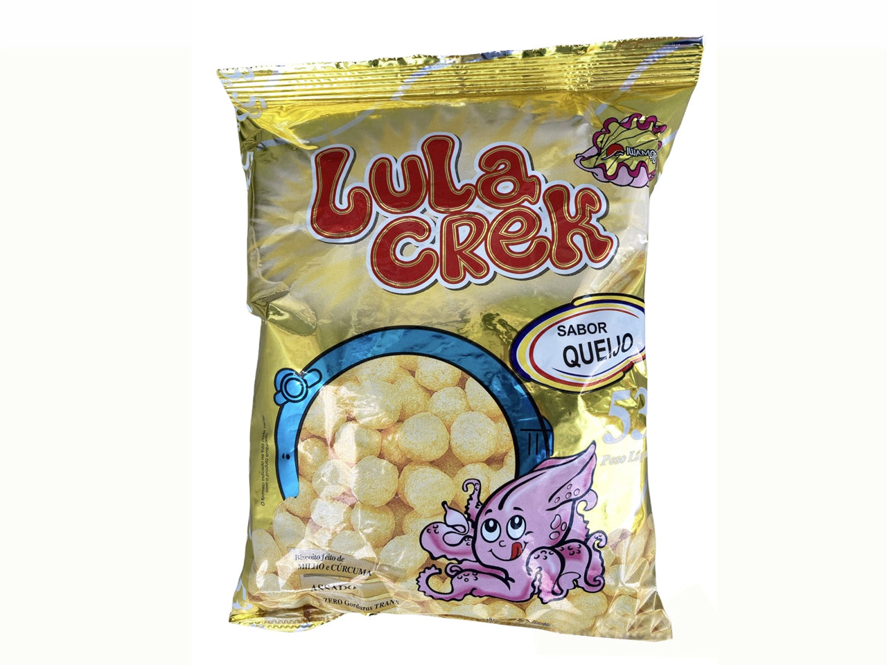 ★ EM FALTA ★ Salgadinho Lula Crek Sabor Queijo 53g