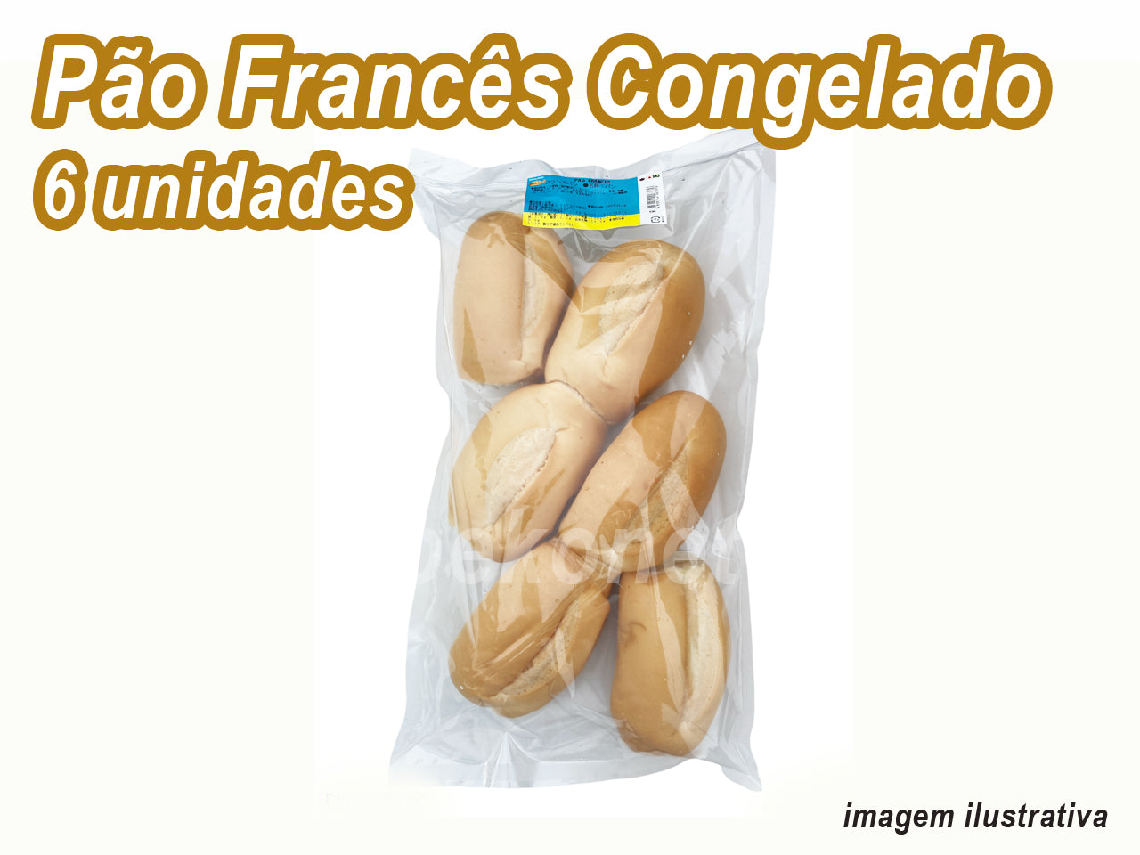 ★ ENTRAR EM CONTATO ★ Pão Francês Congelado 6 unidades ¥450 (IMPOSTO INCLUSO)