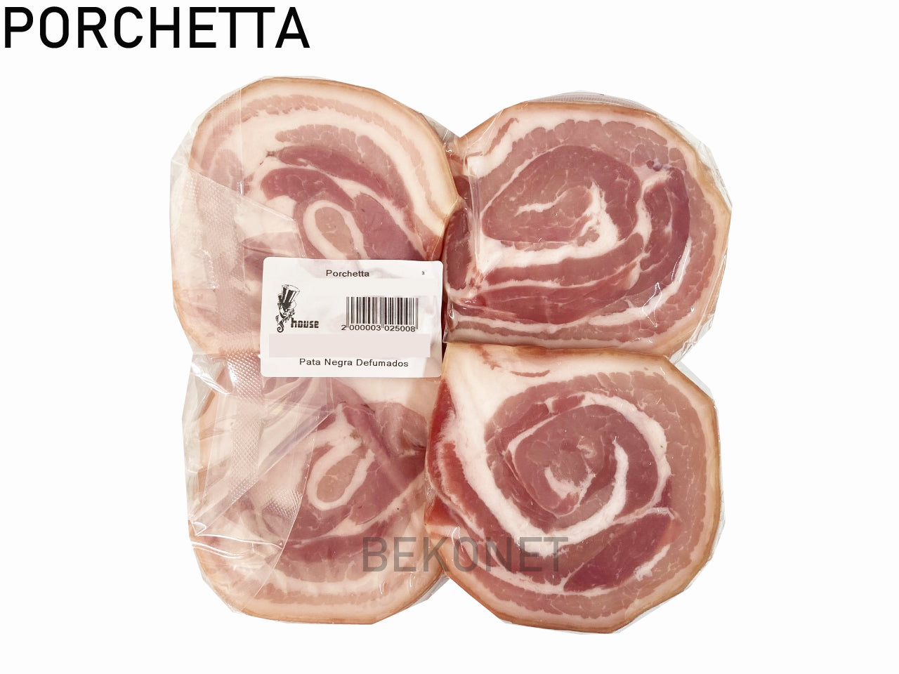 ★ EM FALTA ★ Porchetta PATA NEGRA 1kg