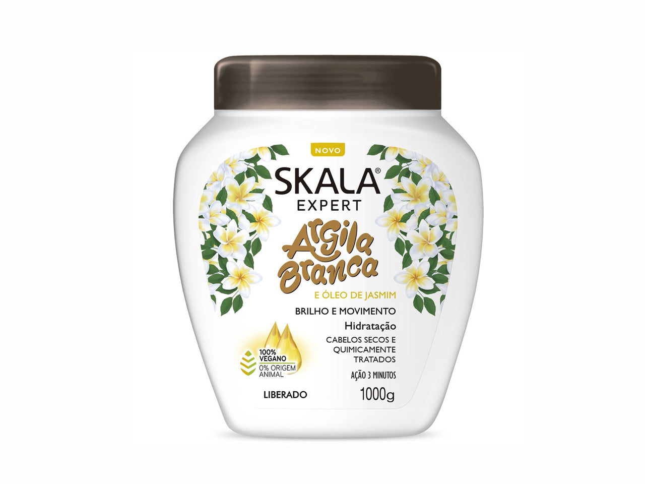 Creme de Tratamento Argila Branca SKALA 1kg