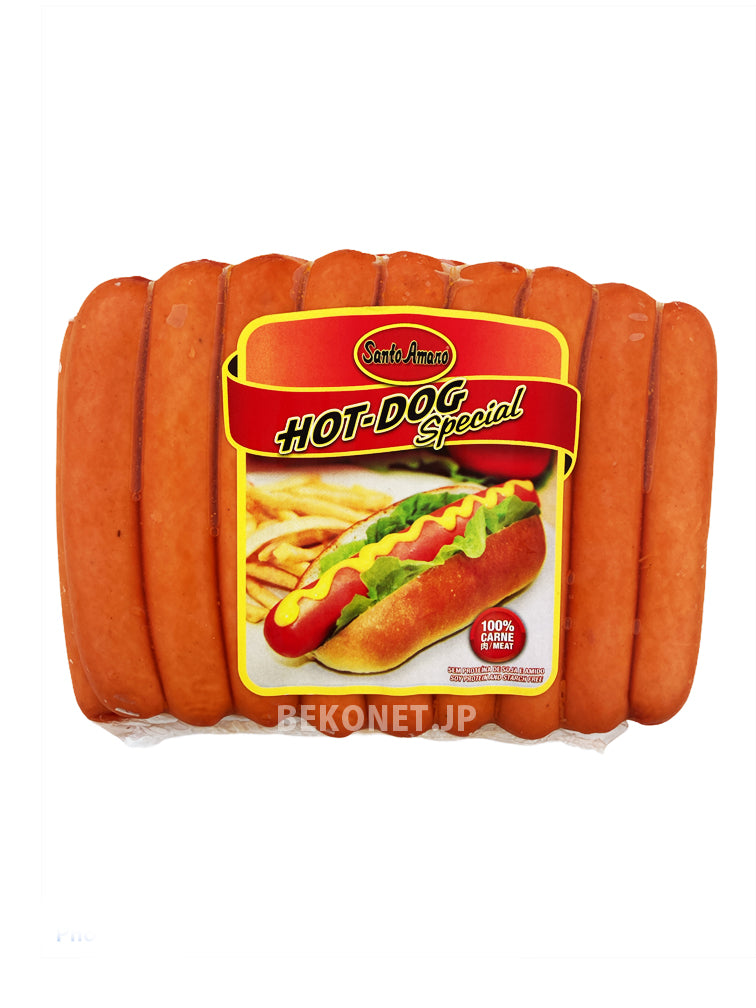 ★ ENTRAR EM CONTATO ★ Salsicha Hot Dog Especial SANTO AMARO 500g