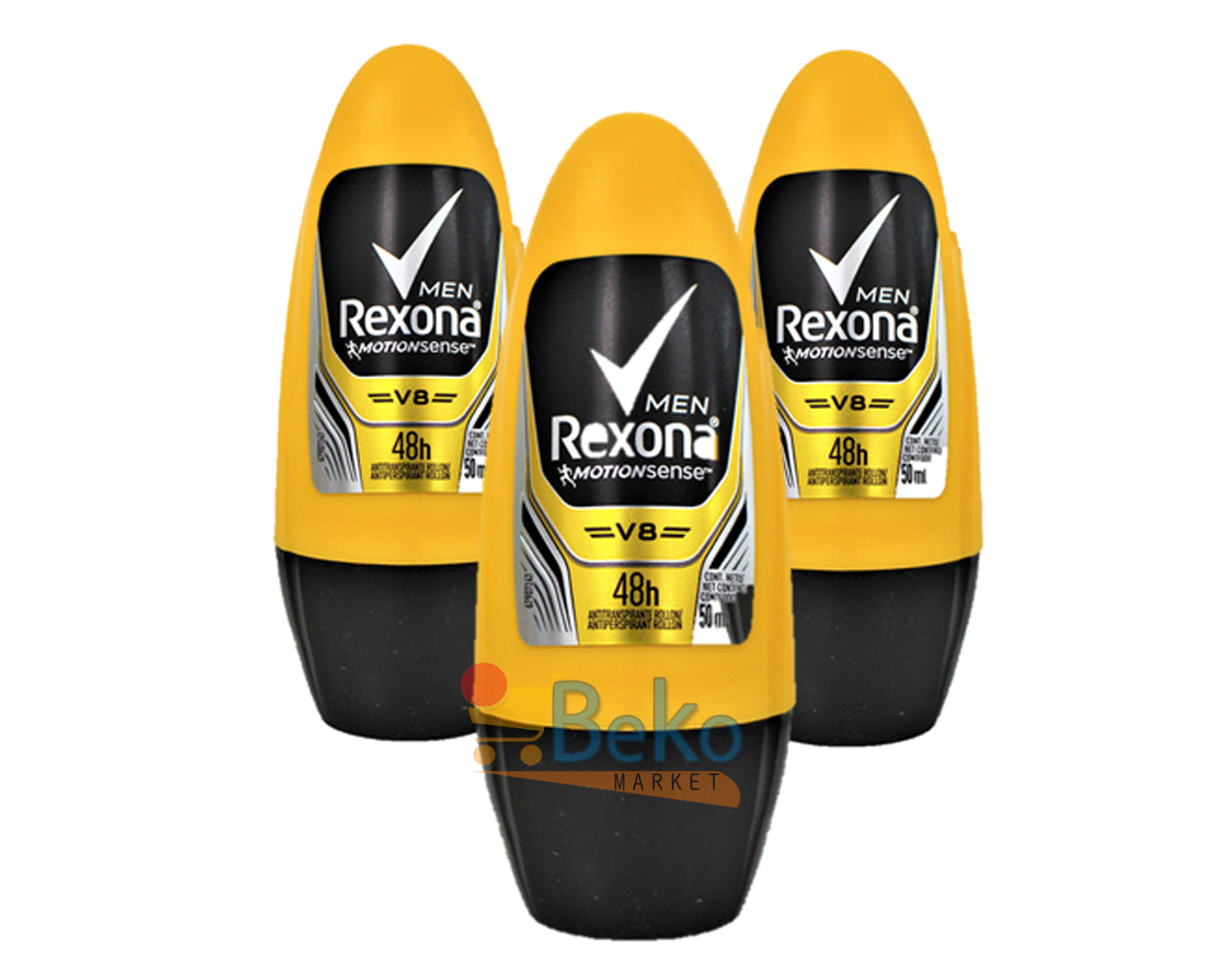 ★ ENTRAR EM CONTATO ★ Desodorante REXONA V8 50ml 3 SET