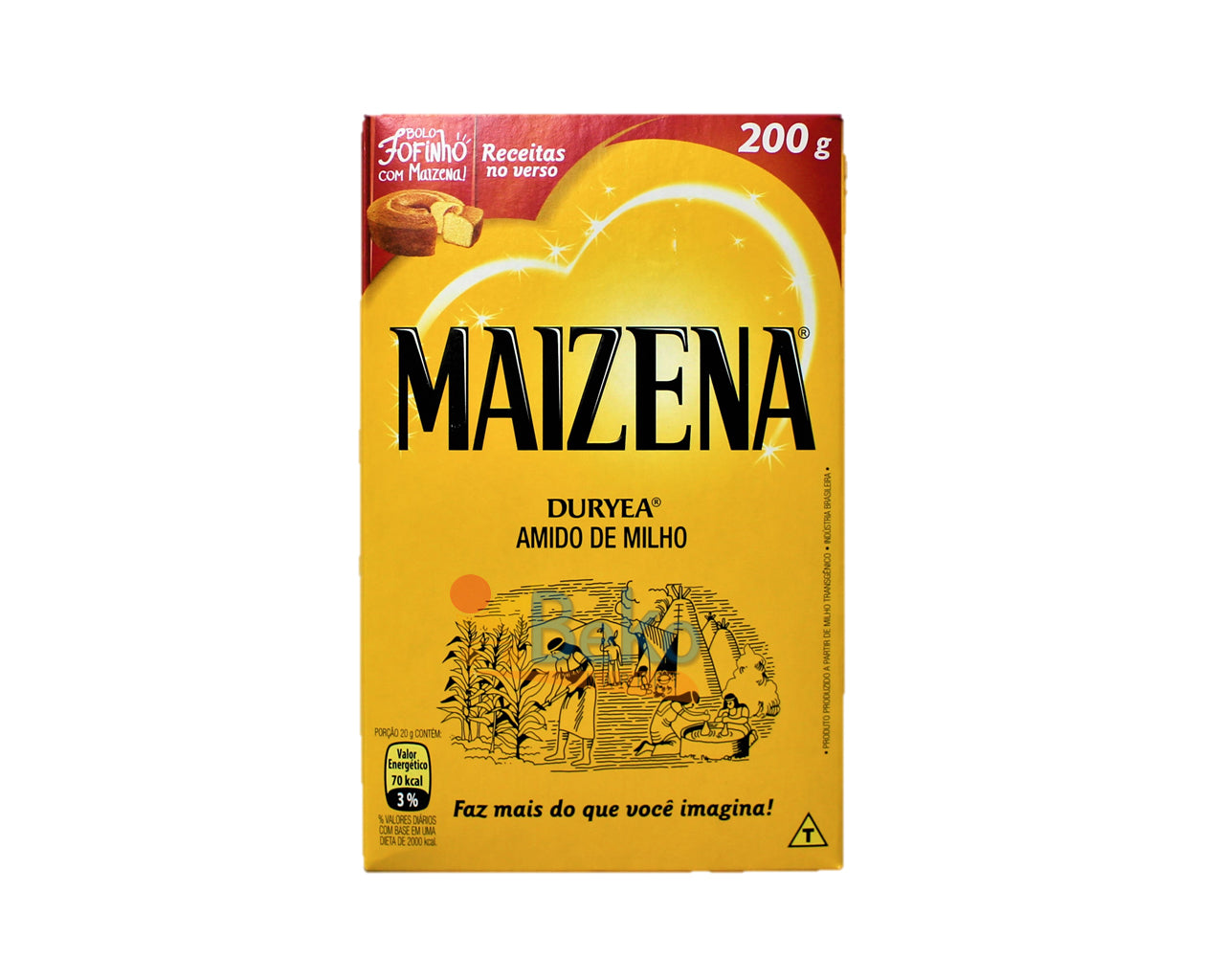 ★ EM FALTA ★ Amido de Milho MAIZENA 200g