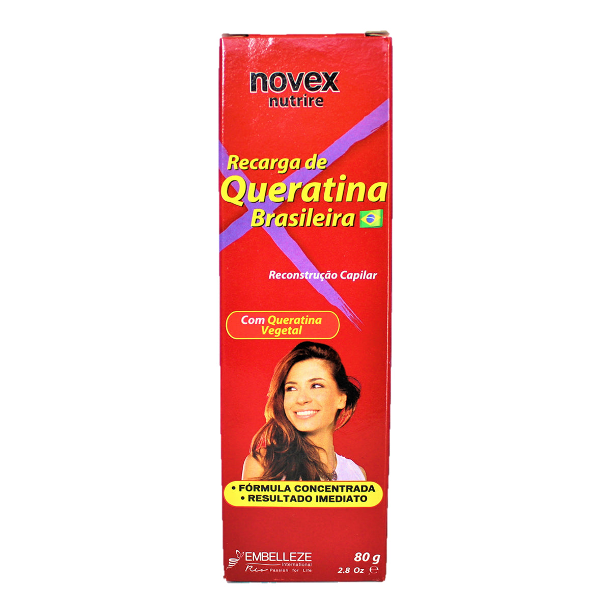 ★ ENTRAR EM CONTATO ★ Recarga de Queratina Creme de Tratamento NOVEX 80g