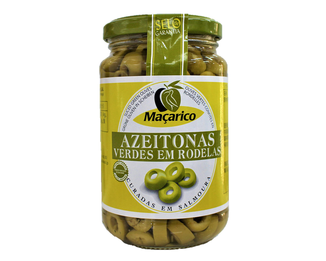 ★ EM FALTA ★ Azeitona Verde em Rodelas MAÇARICO 345g