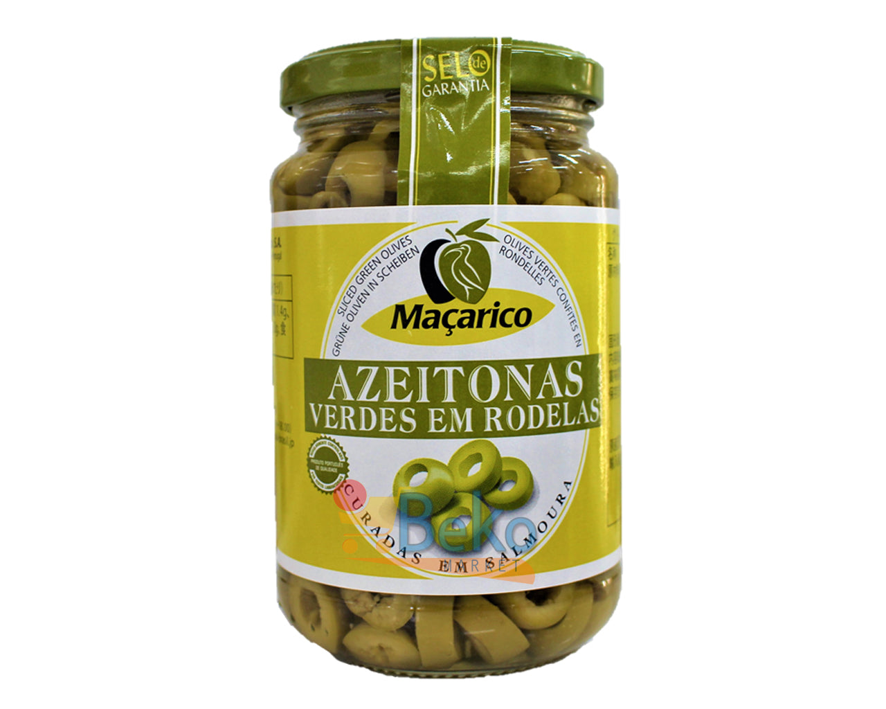 ★ EM FALTA ★ Azeitona Verde Descaroçada MAÇARICO 800g