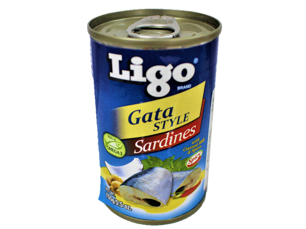 ★ EM FALTA ★ Ligo GataSTYLE Sardines with Coconut Milk&Spices 155g