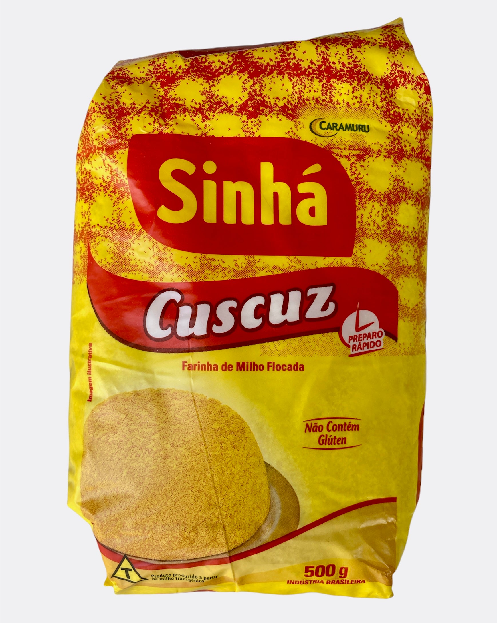★ EM FALTA ★ Cuscuz Farinha de Milho Flocada SINHÁ