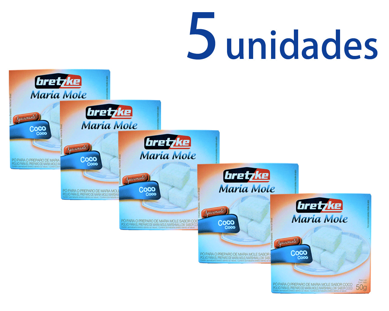 ★ EM FALTA ★ Maria Mole BRETKZE 50g 5 unidades ¥1,000