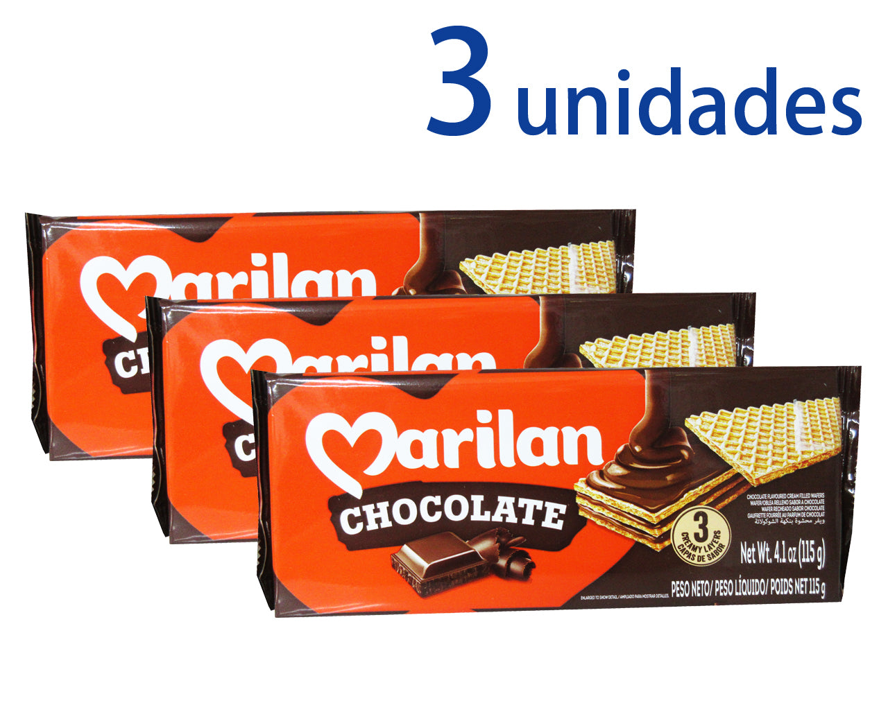 strawberry wafer biscuit MARILAN 115g